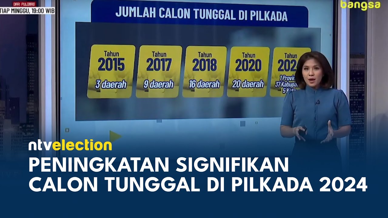 analisis dan implikasi fenomena calon tunggal dalam pilkada 2024 ntv election 1