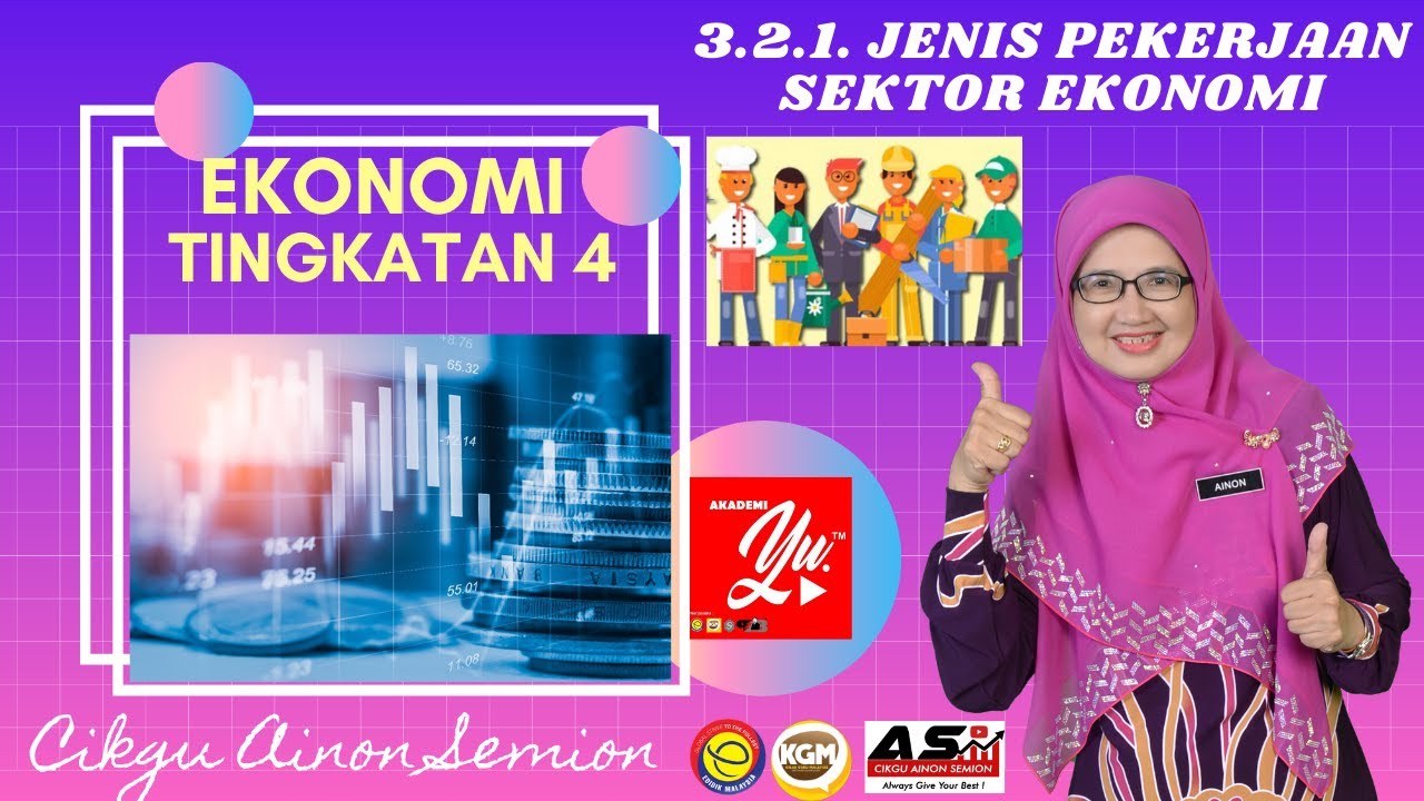 ekonomi t4 bab 3 2 1 jenis pekerjaan mengikut sektor ekonomi akademiyoutuber tuisyenpercuma