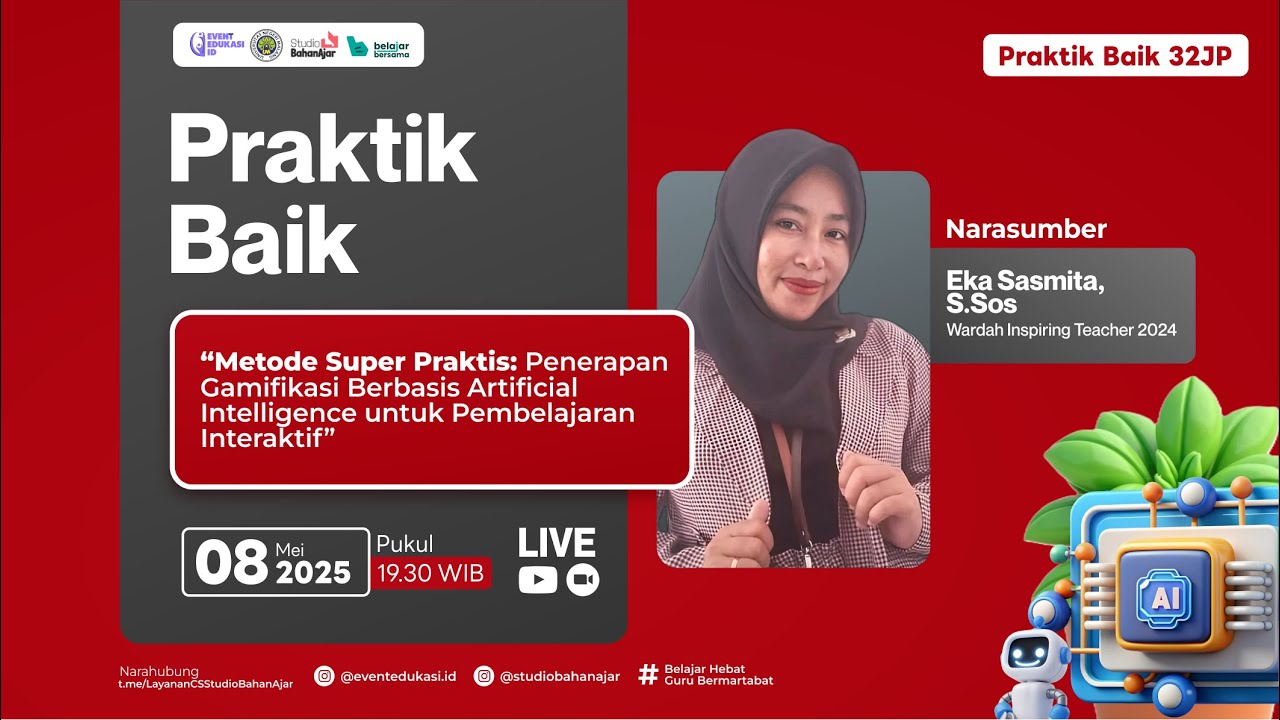 h1 webinar penerapan gamifikasi berbasis artificial intelligence untuk pembelajaran interaktif